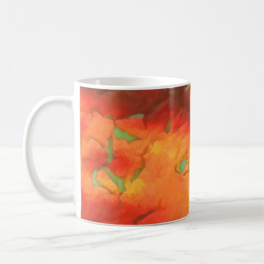 Mug design graphique texture arrière - plan numérique (Gauche)