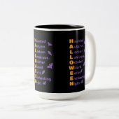 Mug design Halloween cool (Devant droit)
