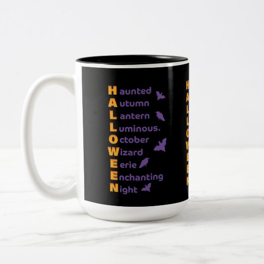 Mug design Halloween cool (Gauche)