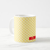 Mug Design jaune moderne (Devant gauche)