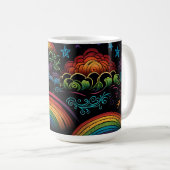 Mug Design LGBYQ arc-en-ciel (Devant droit)