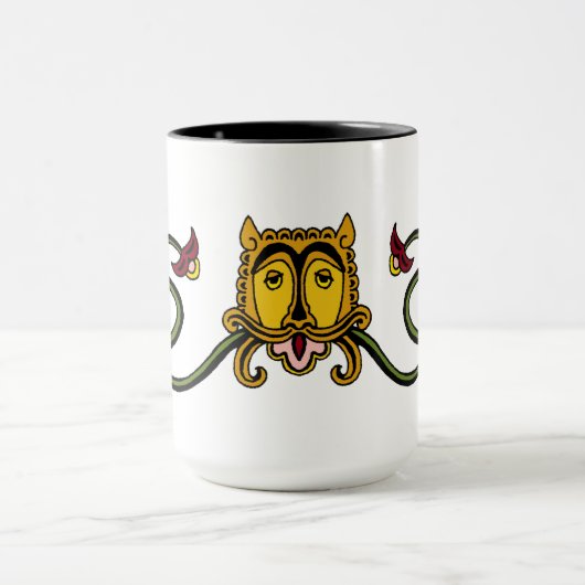 Mug Design Lion médiéval (Centre)