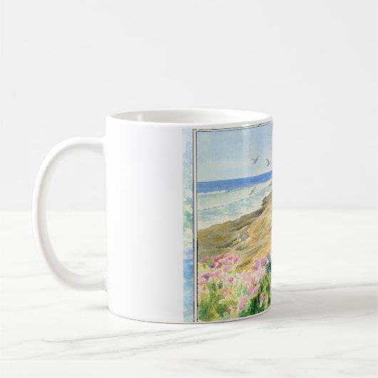 Mug Design marin sur muqueuse blanche (Gauche)