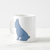 Mug Design Minimaliste de Bouledogue Français (Devant gauche)