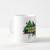 Mug Design Moderne Abstrait Parfaitement Présent (Devant gauche)