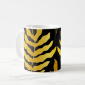 Mug Design moderne avec feuille. Feuilles tropicaux de (Devant gauche)