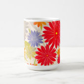Mug Design moderne Red Daisy BOHO (Centre)
