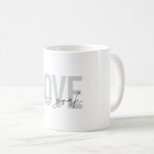 Mug Design moderne, urbain, cool simple design de Love (Devant droit)