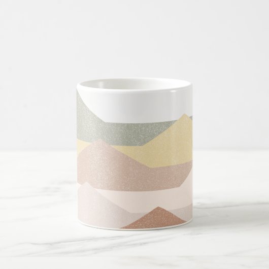 Mug Design montagnard Abstrait (Centre)