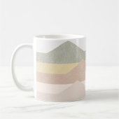 Mug Design montagnard Abstrait (Gauche)