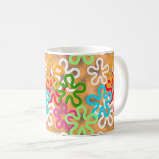 Mug Design Motif africain Ankara (Devant droit)