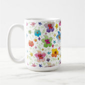 Mug Design Motif coloré élégant (Gauche)