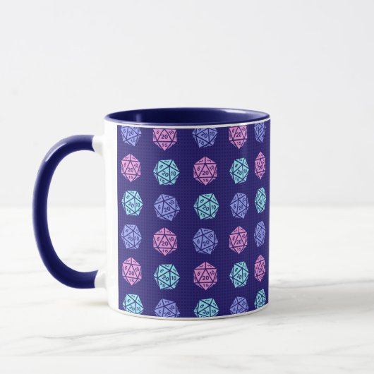 Mug Design motif D20 (Gauche)
