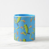 Mug Design Motif de grenouilles à arbre vert (Centre)