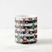 Mug Design Motif décoratif des rayures de Noël (Centre)