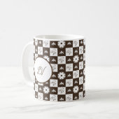 Mug Design Motif élégant et classique (Devant gauche)