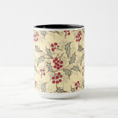 Mug Design motif Holly berry (Centre)
