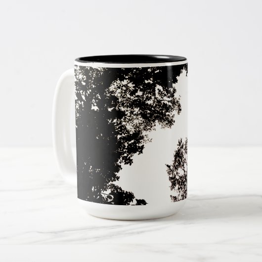 Mug design noir (Devant gauche)