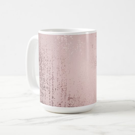 Mug Design or rose de luxe (Devant gauche)