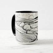 Mug Design paysager (Devant gauche)
