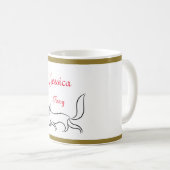 Mug design personnalisé "Foxy" (Devant droit)
