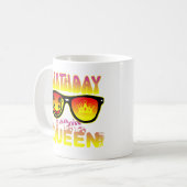 Mug Design Queen Anniversaire (Devant gauche)