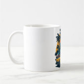 Mug design rétro de voiture classique (Gauche)