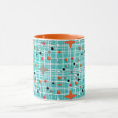 Mug Design rétro étoilé atomique des années 1950 (Centre)