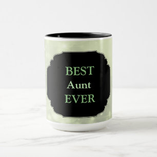 Mug Design rose de luxe "Best Tante Ever"