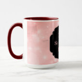Mug Design rose luxueux "Meilleure Soeur En Droit Jama (Gauche)