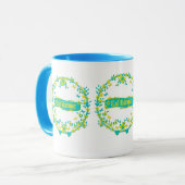 Mug design scandinave, Glad midsommar (Devant gauche)