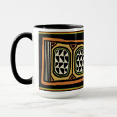 Mug Design textile Kuba africain (Gauche)