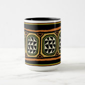 Mug Design textile Kuba africain (Centre)