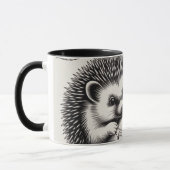 Mug Design: "The Hedgehog - Nature's Tailor" (Gauche)