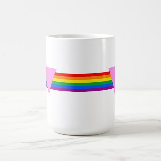 Mug Design triangle gay pride (Centre)