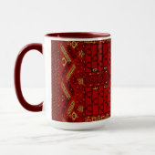Mug Design turkmène antique (Gauche)
