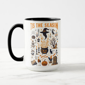 Mug Design Vintage Halloween éffrayant - Fantôme, Citr