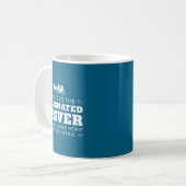 Mug Designated Driver Horse Carriage Funny Men Women Q (Devant gauche)