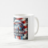 Mug Designer "American Made. American Pride" (Devant droit)