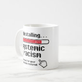 Mug Désinstaller le racisme systémique (Devant gauche)