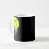 Mug Désintégration de Neon Green Bysketbyll Urbyn Grap (Devant gauche)