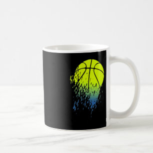 Mug Désintégration du Neon Green Basketball Urbain Gra