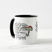 Mug Désobéir au mouton noir (Devant gauche)