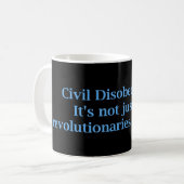 Mug Désobéissance civile (Devant gauche)