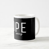 Mug Désolé. (Devant droit)