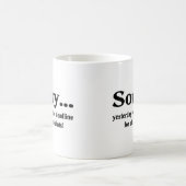 Mug Désolé (Centre)