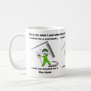 Mug Désolé Anesthésie CRNA de lame MIller