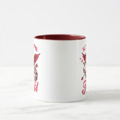 Mug "Désolé Cupidon, j'ai été férié" Raccoon (Centre)