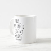 Mug Désolé D'Avoir Élevé Mon Frère (Devant gauche)