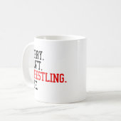 Mug Désolé de ne pas pouvoir combattre Bye Wrestler (Devant gauche)